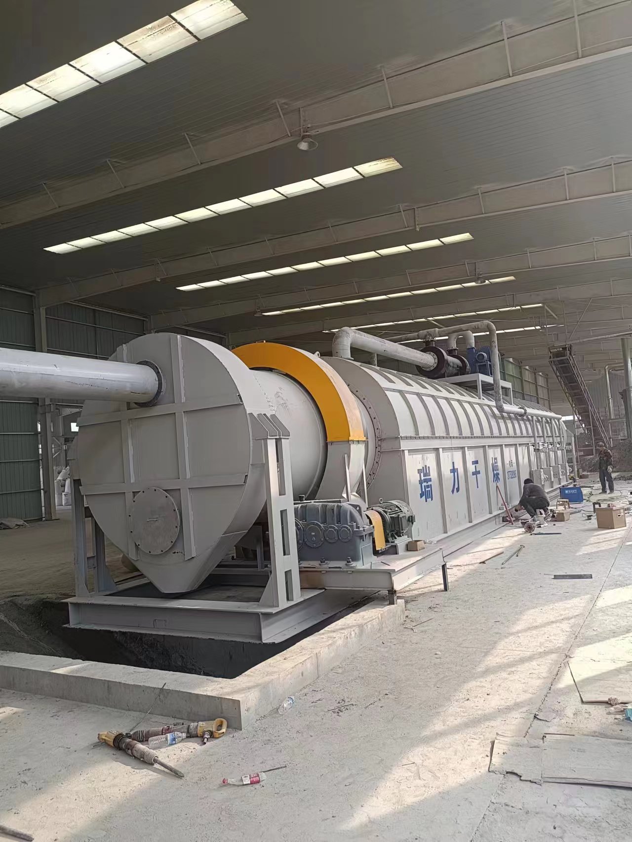 HZG煅燒窯工廠調(diào)試 HZG煅燒窯工廠調(diào)試