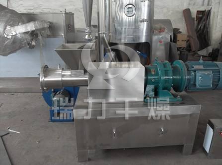 苦蕎制粒專用螺桿擠壓造粒機(jī) 苦蕎制粒專用螺桿擠壓造粒機(jī)